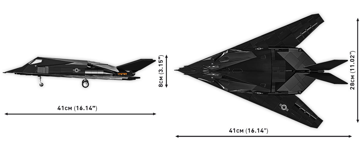 COBI Armed Forces F-117® Nighthawk® Aircraft Building Set