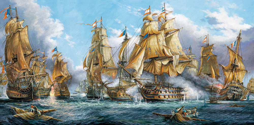 Castorland Naval Battle 4000 Piece Jigsaw Puzzle