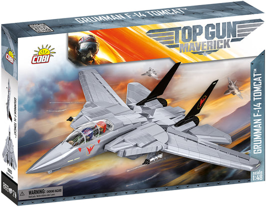 COBI TOP GUN Grumman F-14 Tomcat 1:48 Scale, 869 Pieces