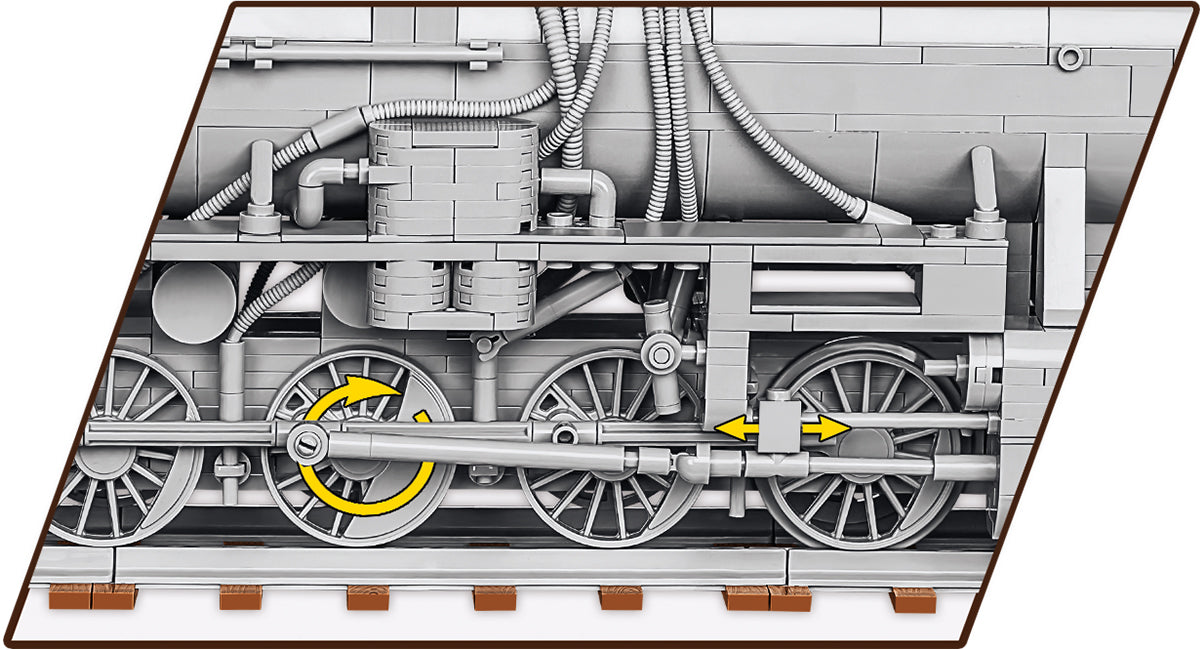 COBI Historical Collectiion Kriegslokomotive Baureihe 52 Steam Locomotive