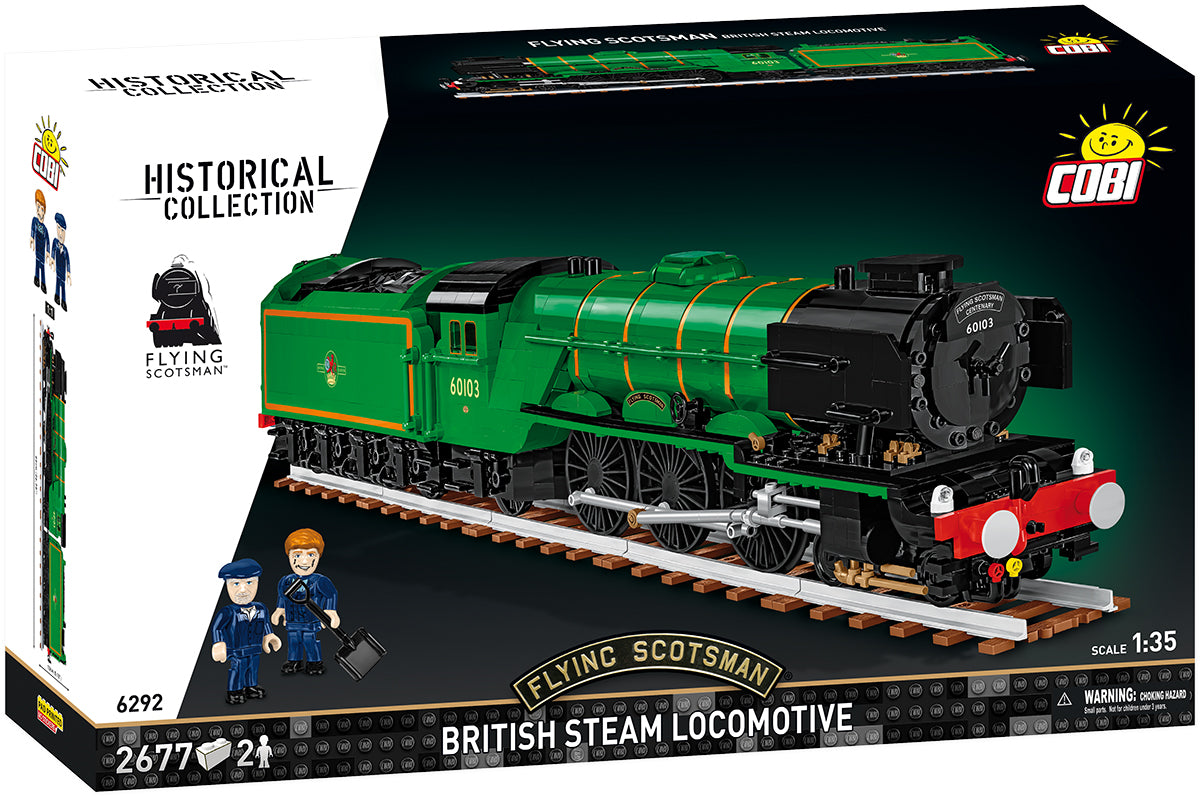 COBI Historical Collection Flying Scotsman British Steam Locomotive 1:35 Scale Building Set