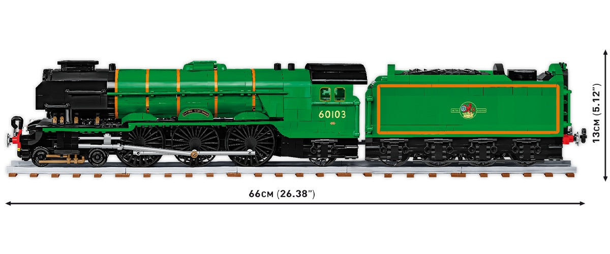 COBI Historical Collection Flying Scotsman British Steam Locomotive 1:35 Scale Building Set