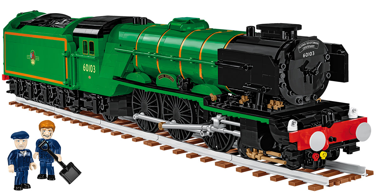 COBI Historical Collection Flying Scotsman British Steam Locomotive 1:35 Scale Building Set