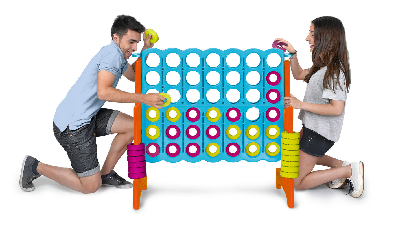 Feber Mega 4 In-Line Game for Indoor or Outdoor Play