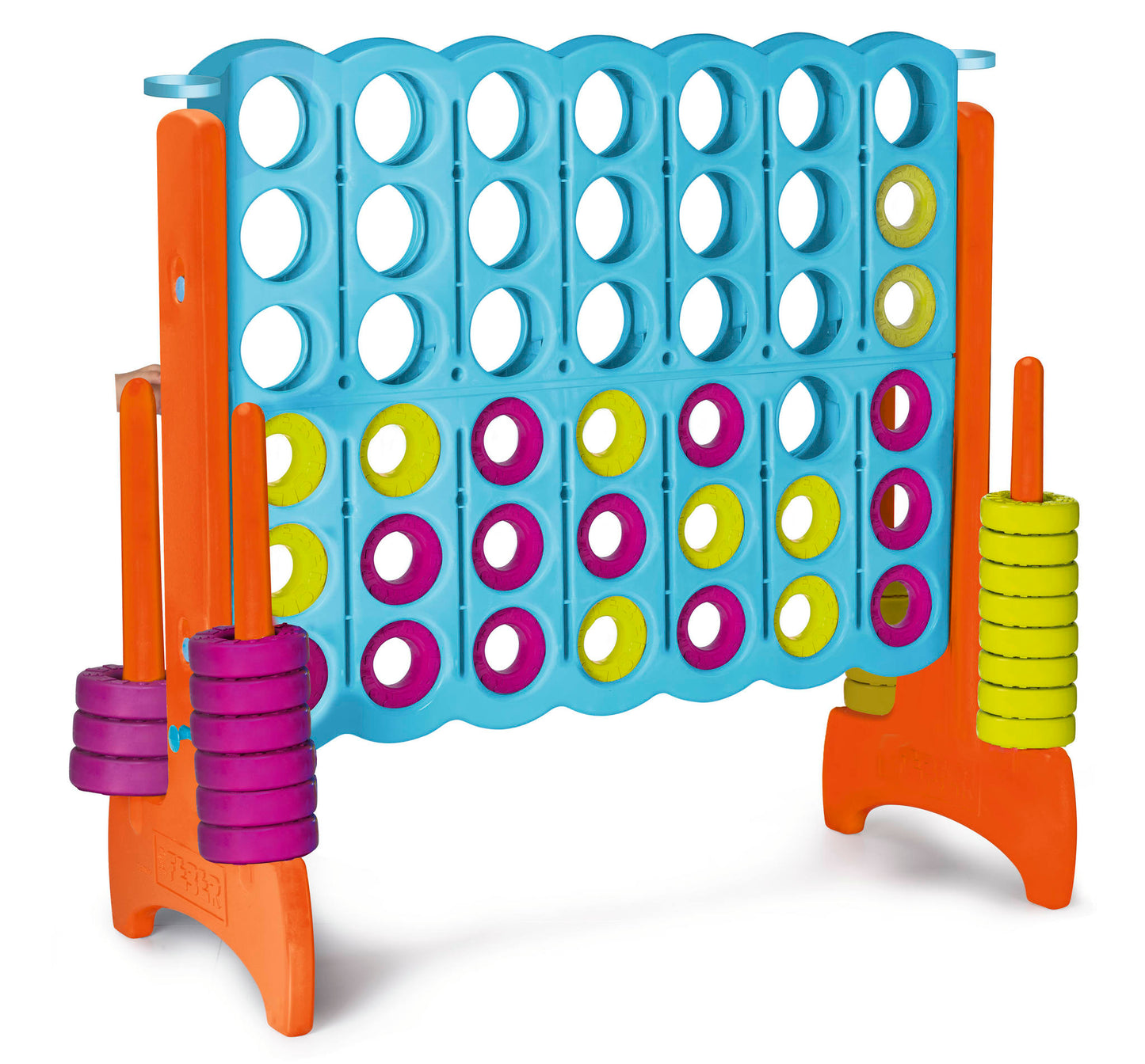 Feber Mega 4 In-Line Game for Indoor or Outdoor Play