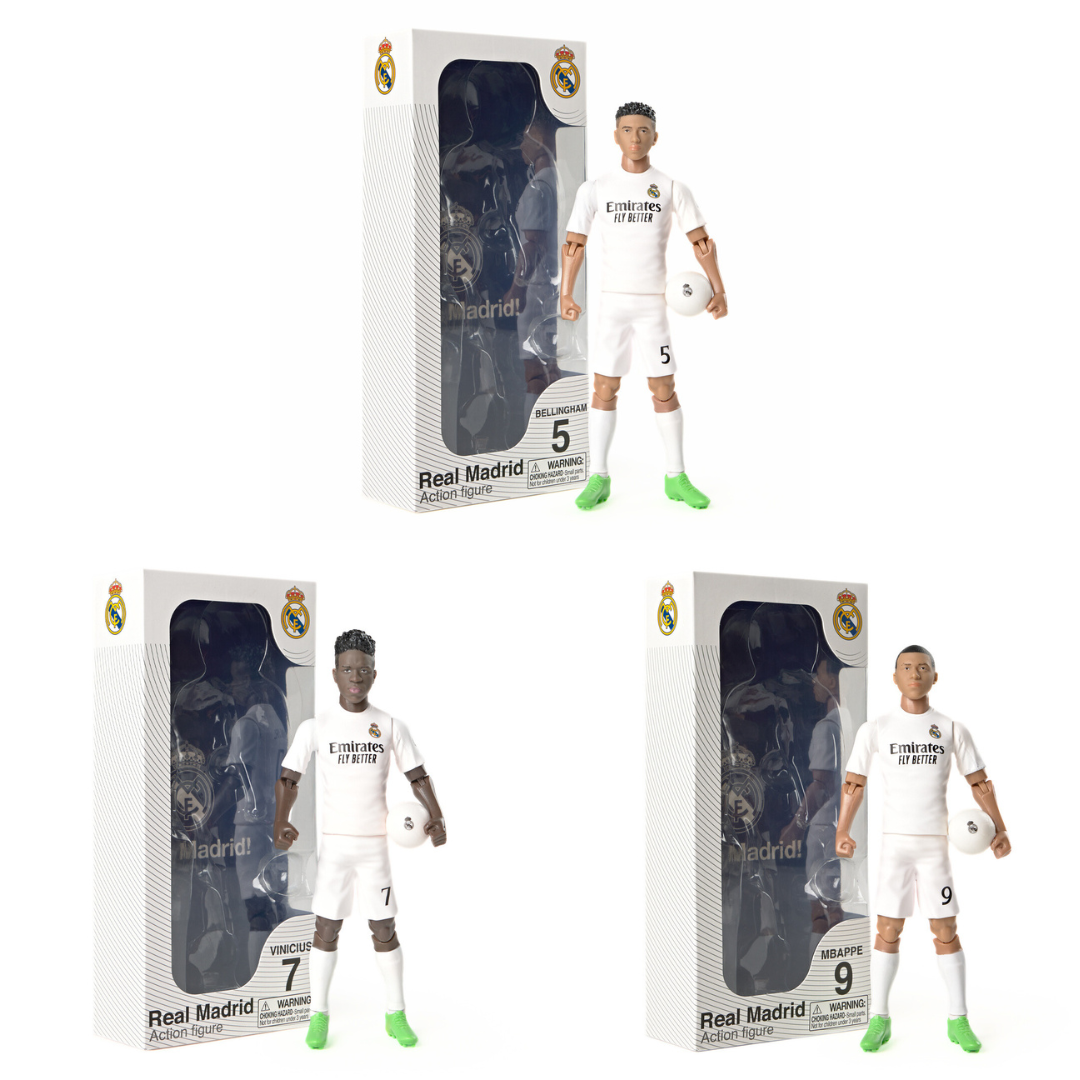 Banbo Toys SOCKERS Real Madrid CF Team Collection - 3 Players