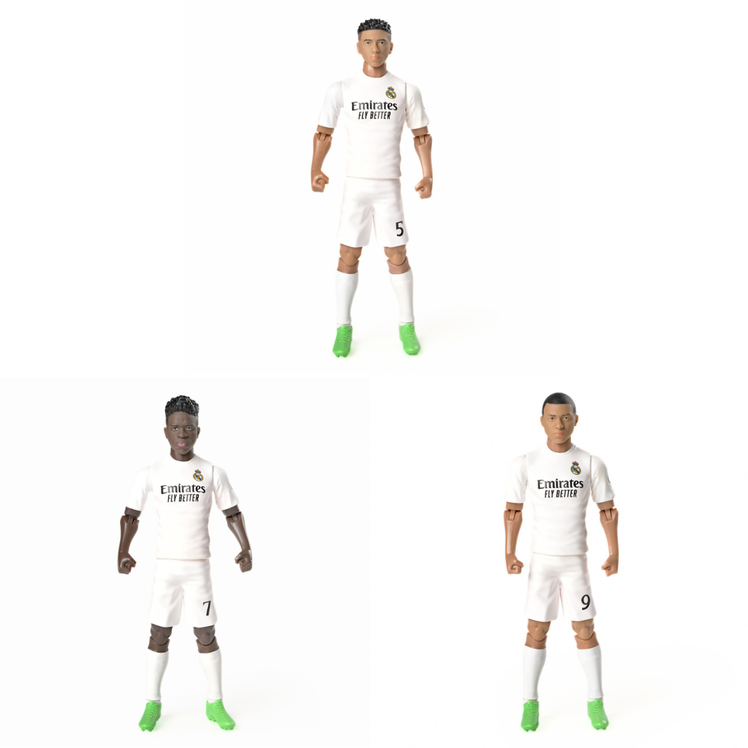 Banbo Toys SOCKERS Real Madrid CF Team Collection - 3 Players
