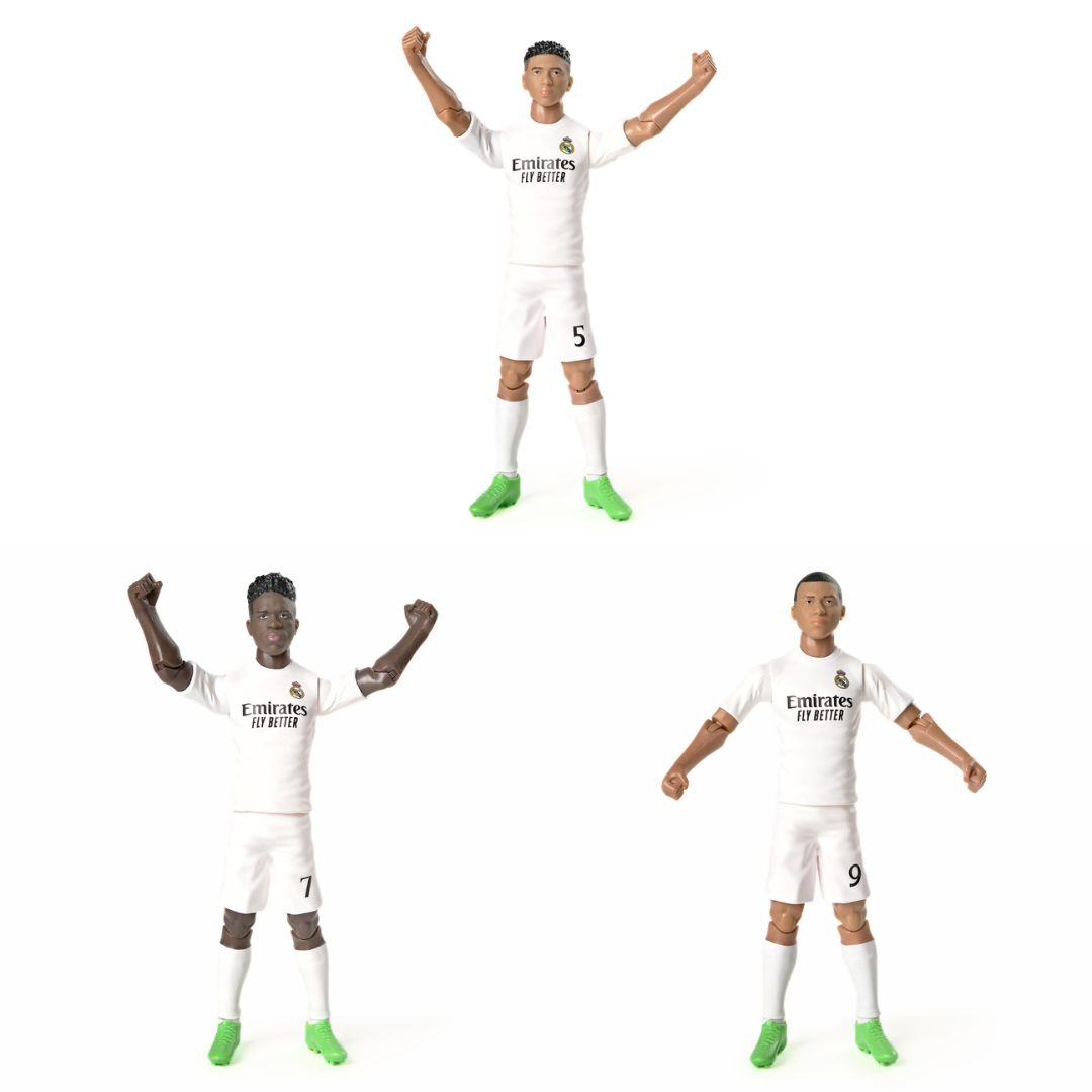 Banbo Toys SOCKERS Real Madrid CF Team Collection - 3 Players