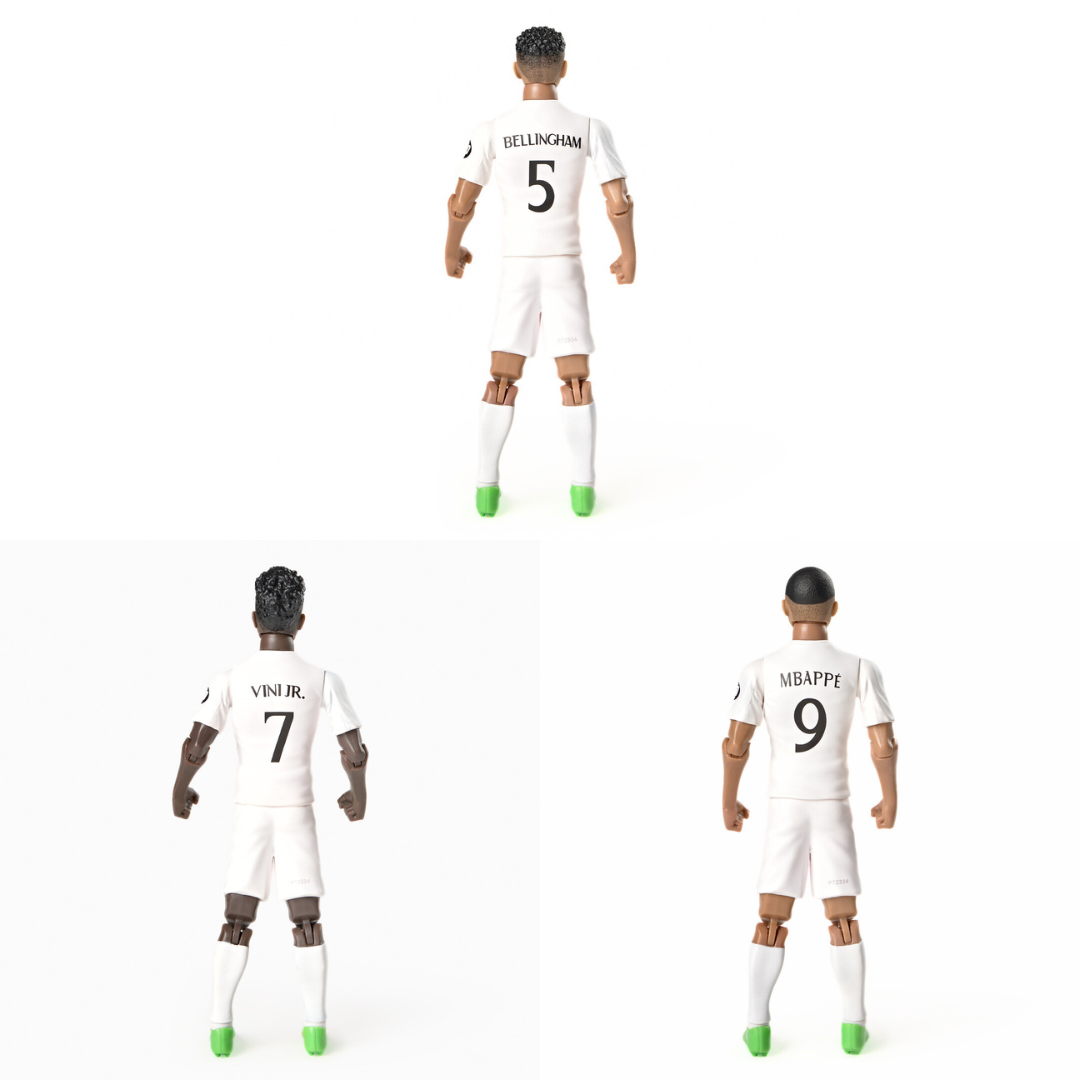 Banbo Toys SOCKERS Real Madrid CF Team Collection - 3 Players