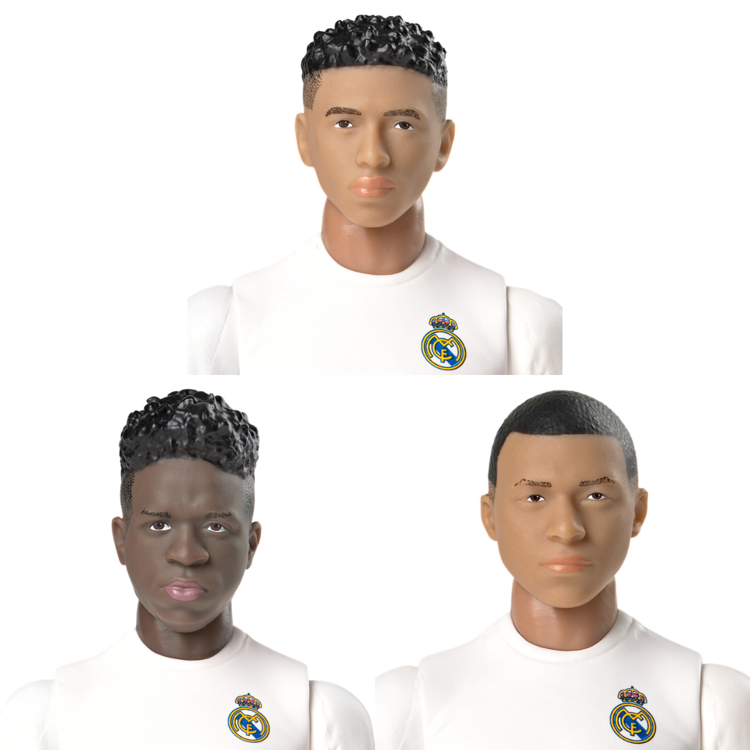 Banbo Toys SOCKERS Real Madrid CF Team Collection - 3 Players