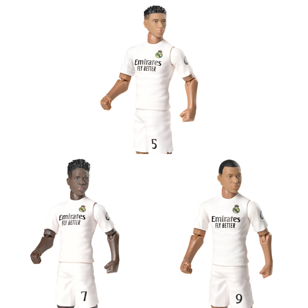 Banbo Toys SOCKERS Real Madrid CF Team Collection - 3 Players