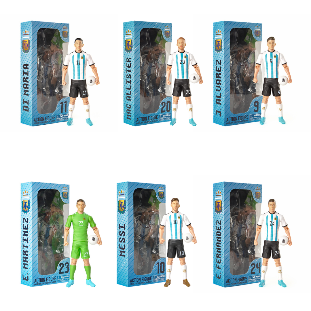 Banbo Toys SOCKERS Argentina AFA Team Collection - 6 Players