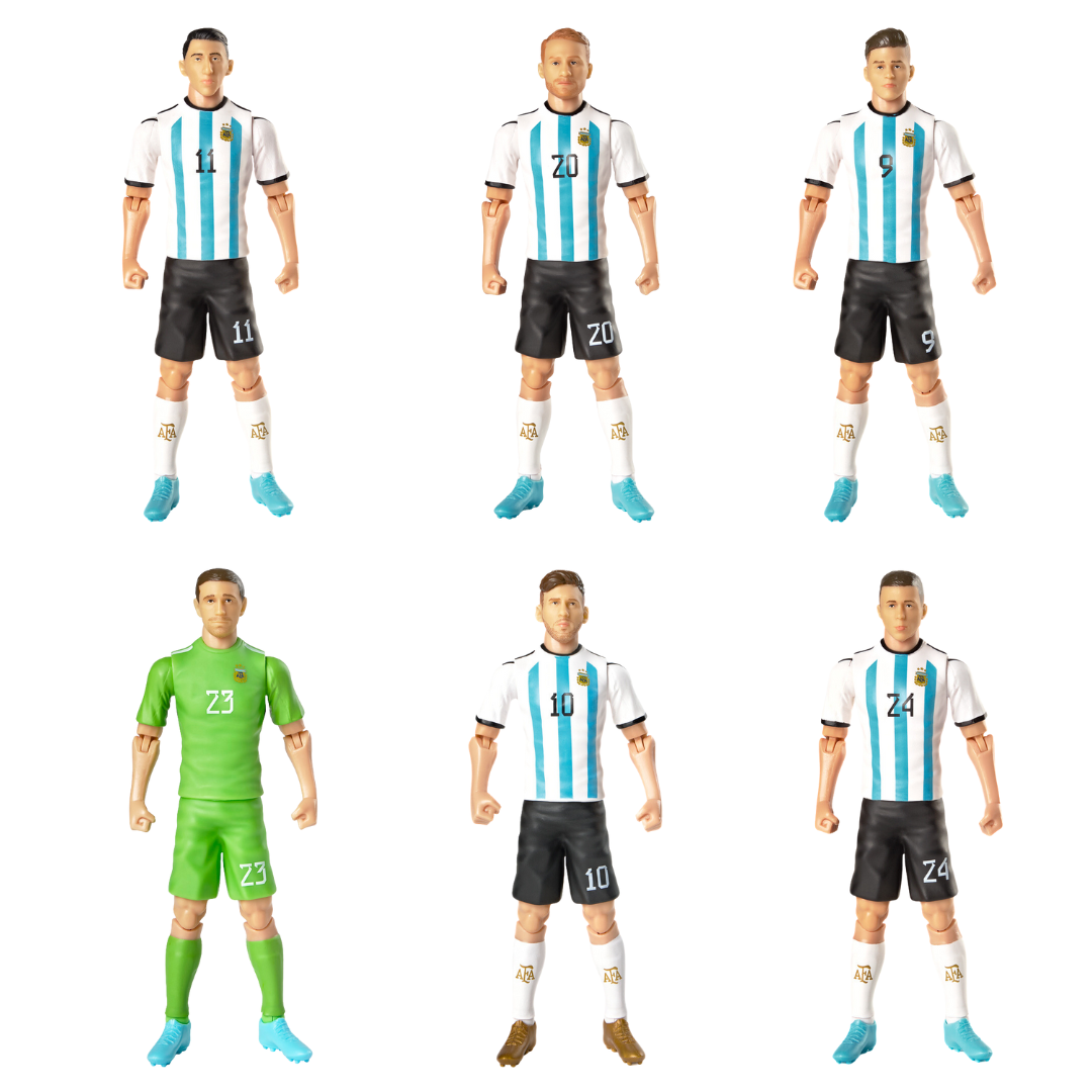 Banbo Toys SOCKERS Argentina AFA Team Collection - 6 Players