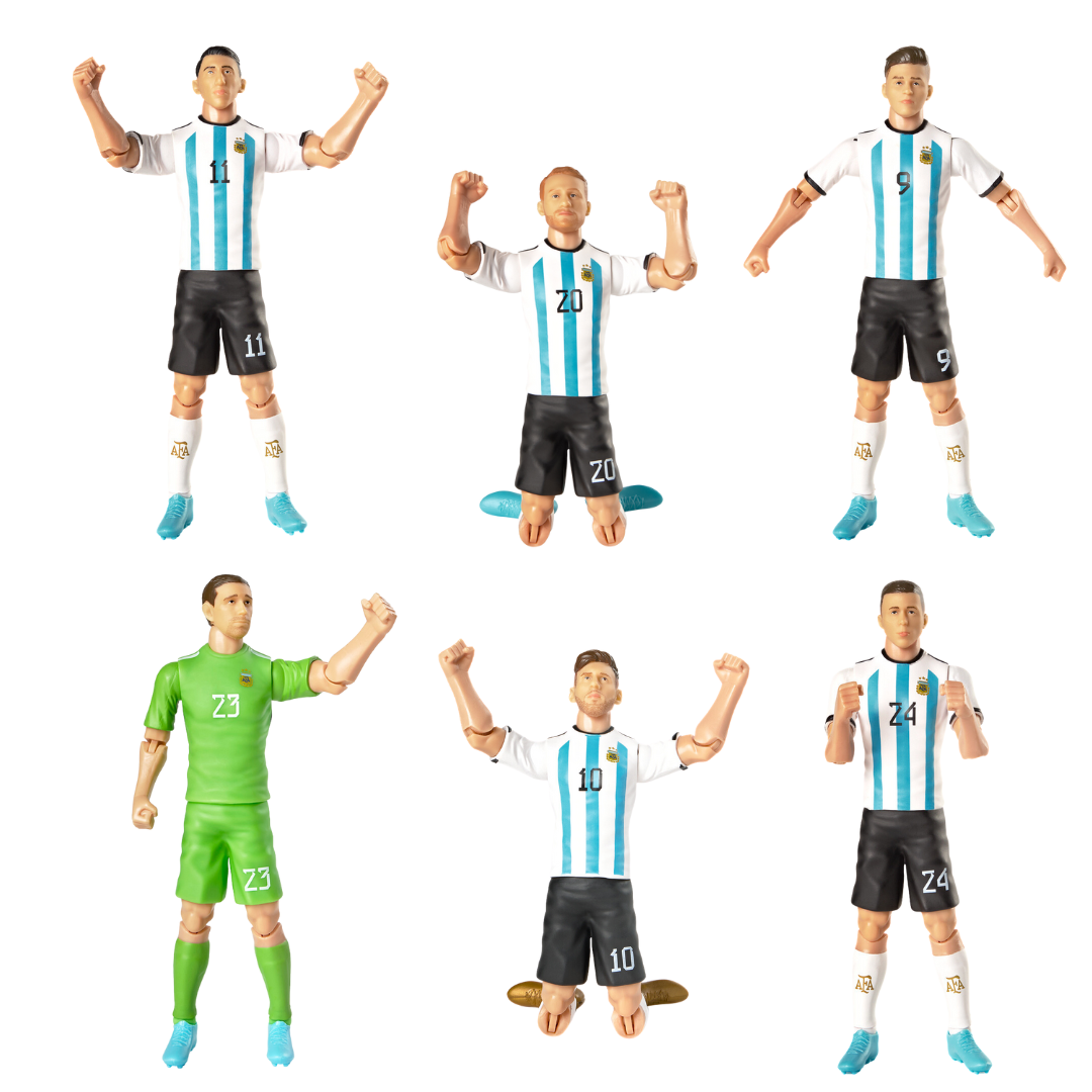 Banbo Toys SOCKERS Argentina AFA Team Collection - 6 Players