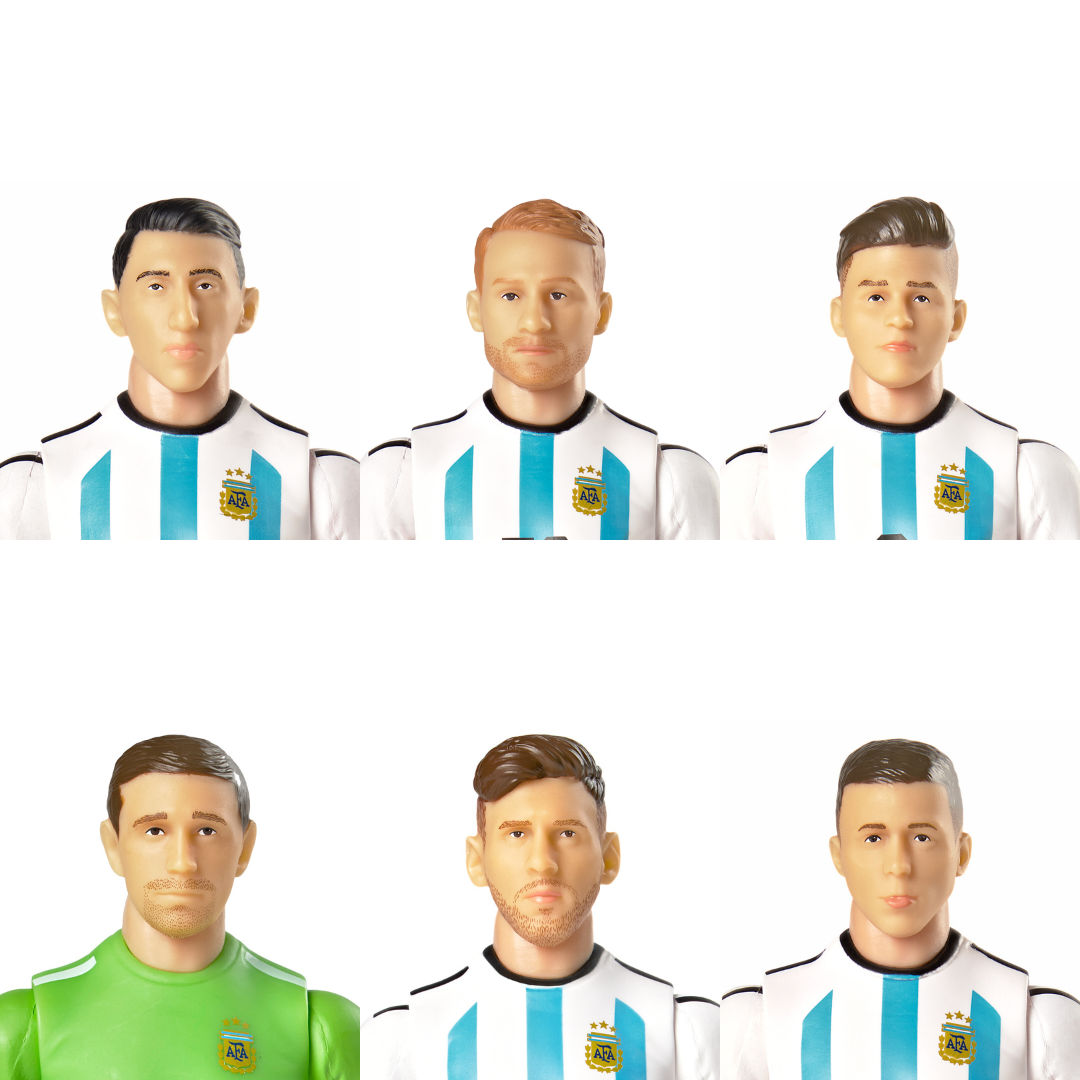 Banbo Toys SOCKERS Argentina AFA Team Collection - 6 Players