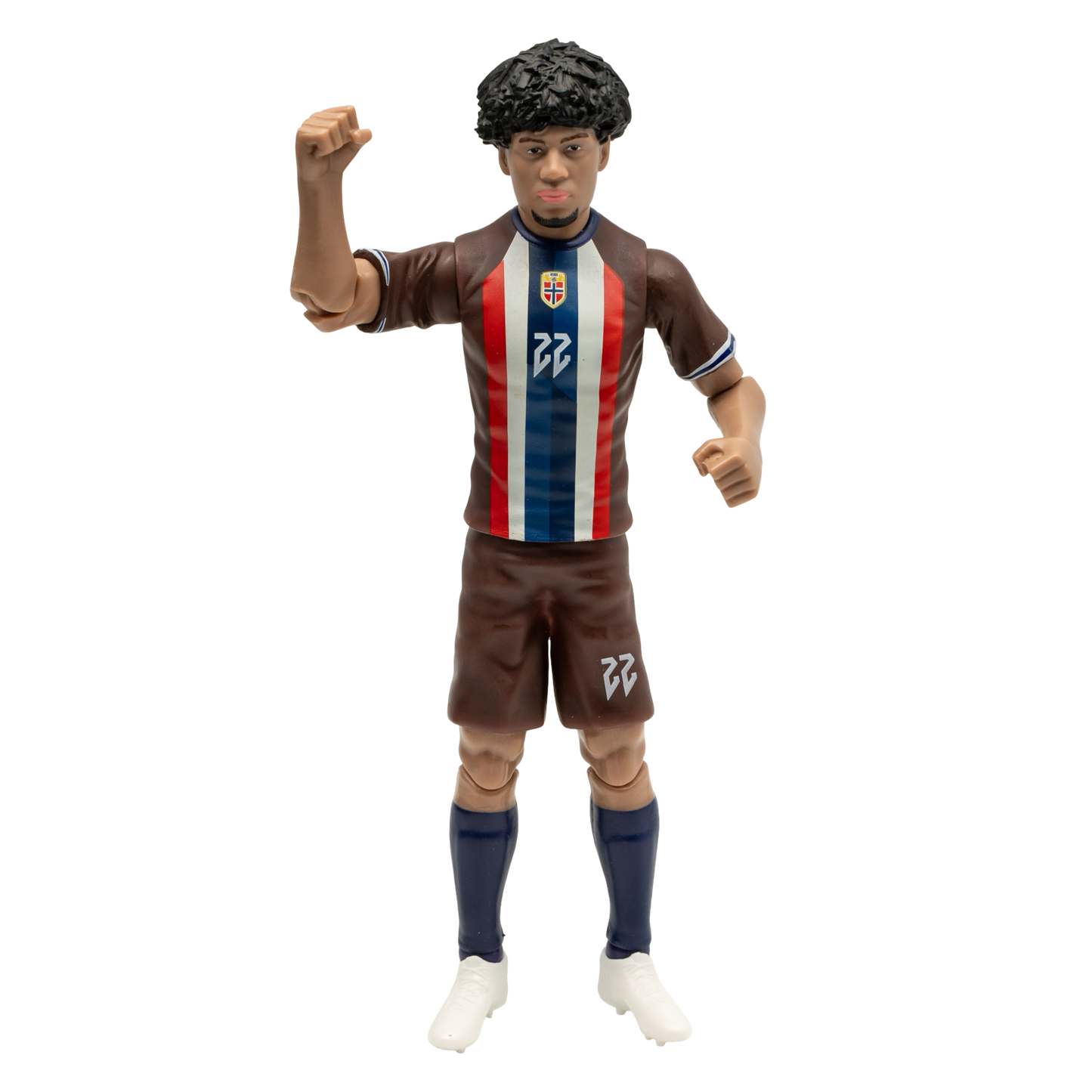 Banbo Toys SOCKERS Norway National Oscar Bobb 8" Collectible Soccer Action Figure