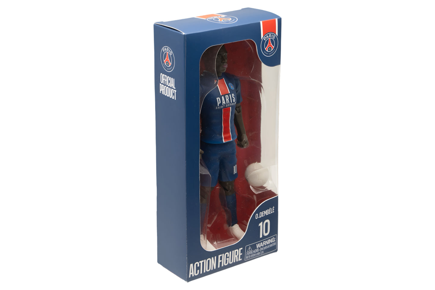 Banbo Toys SOCKERS Paris Saint-Germain Ousmane Dembélé 8" Collectible Soccer Action Figure
