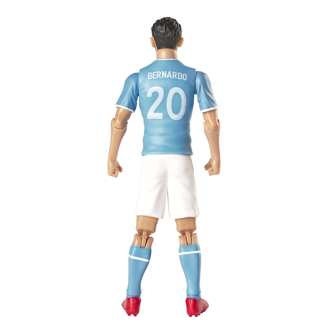 Banbo Toys SOCKERS Manchester City F.C. Bernardo Silva 8" Collectible Soccer Action Figure