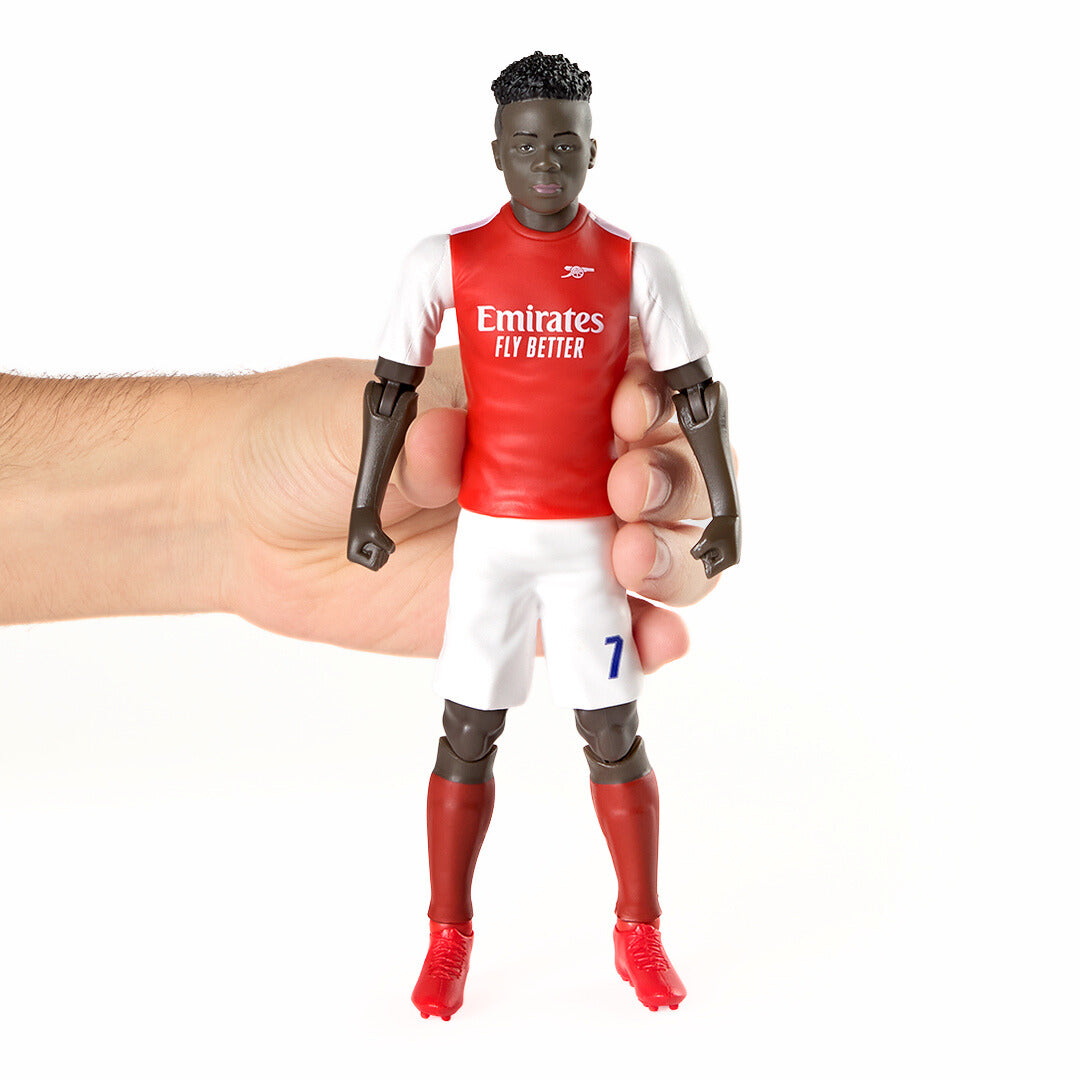 Banbo Toys SOCKERS Arsenal F.C. Bukayo Saka 8" Collectible Soccer Action Figure