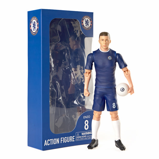 Banbo Toys SOCKERS Chelsea F.C. Enzo Fernandez 8" Collectible Soccer Action Figure