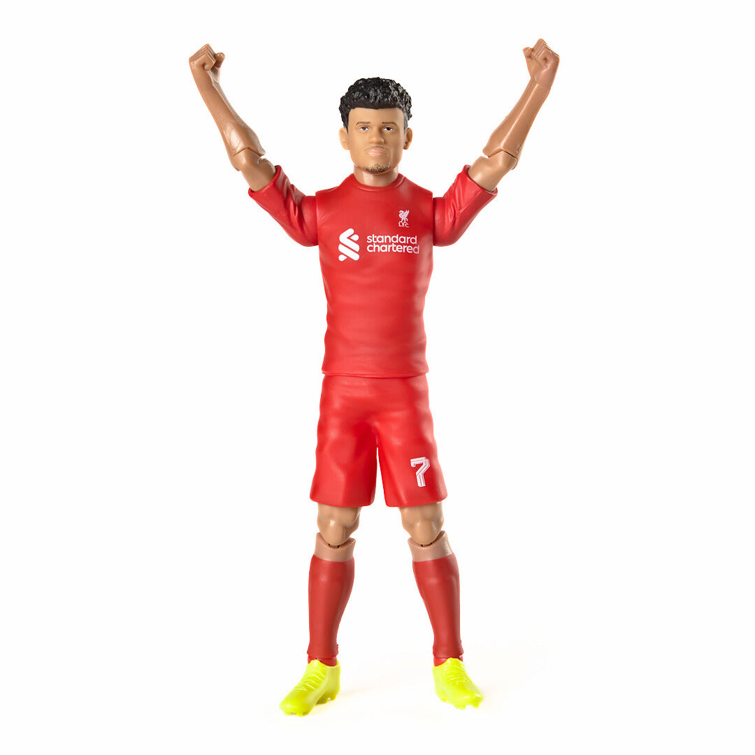Banbo Toys SOCKERS Liverpool F.C. Luis Diaz 8" Collectible Soccer Action Figure