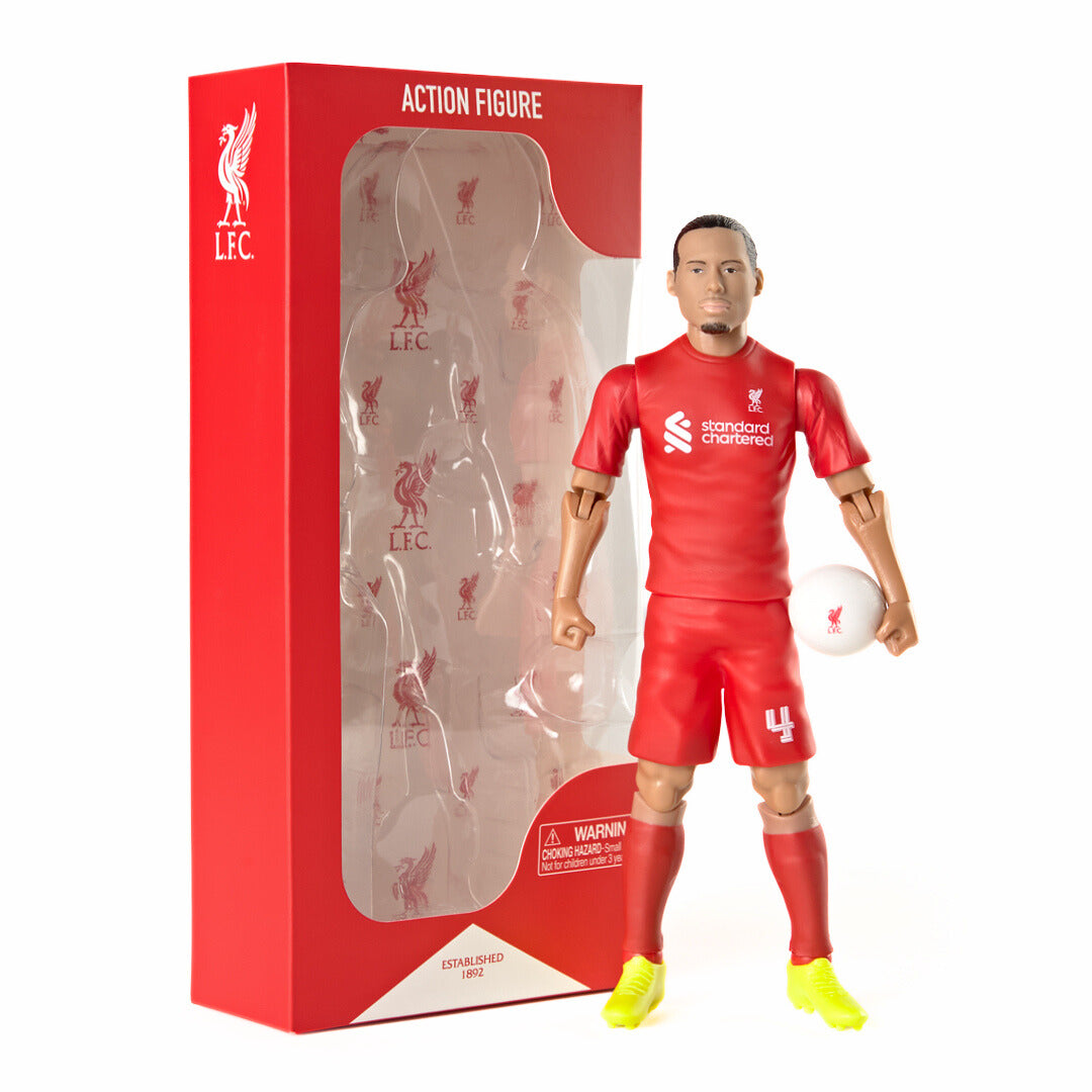 Banbo Toys SOCKERS Liverpool F.C. Virgil Van Dijk 8" Collectible Soccer Action Figure