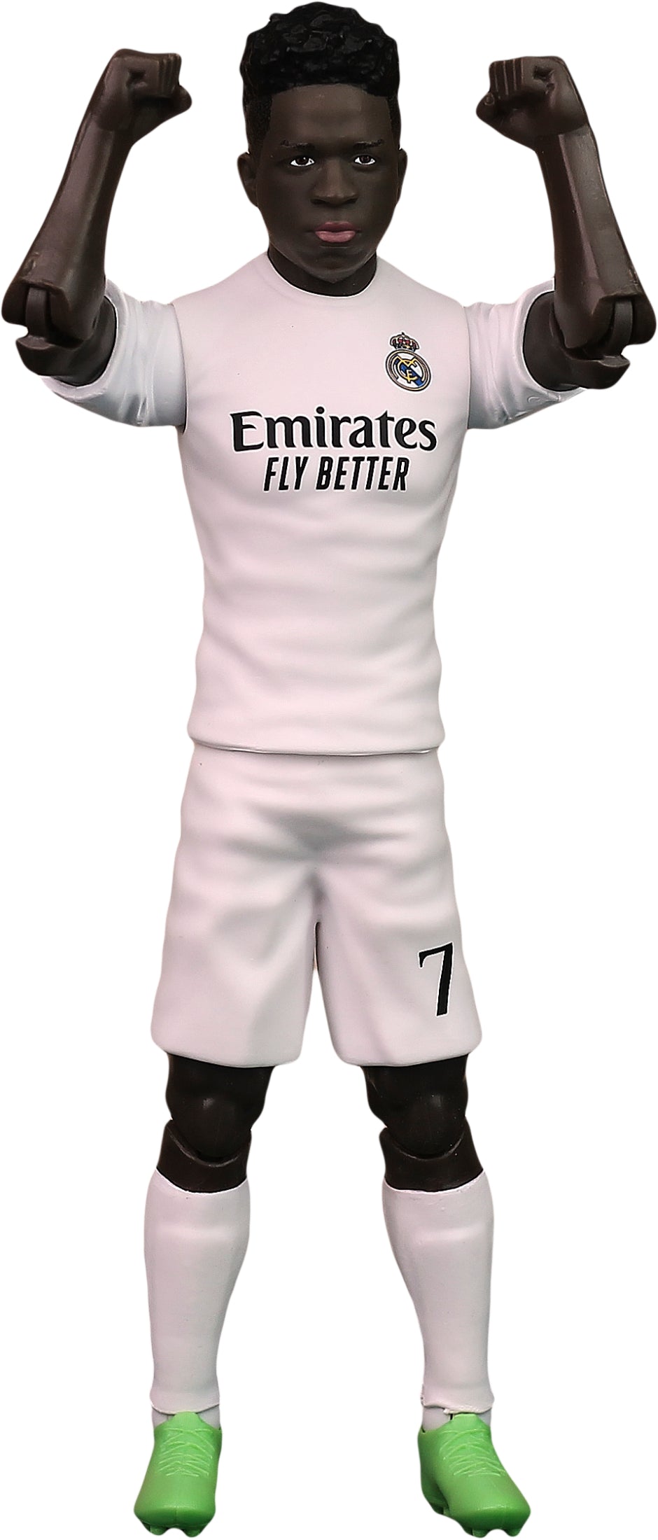 Banbo Toys SOCKERS Real Madrid CF Vinicius Junior 8" Collectible Soccer Action Figure