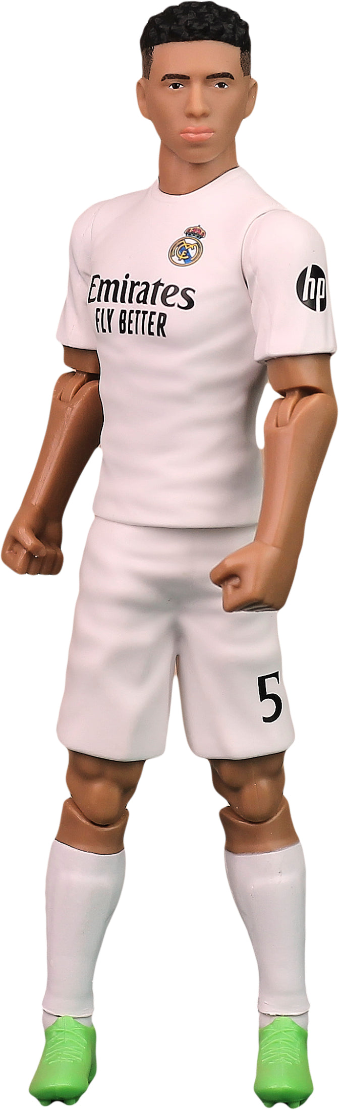 Banbo Toys SOCKERS Real Madrid CF Jude Bellingham 8" Collectible Soccer Action Figure