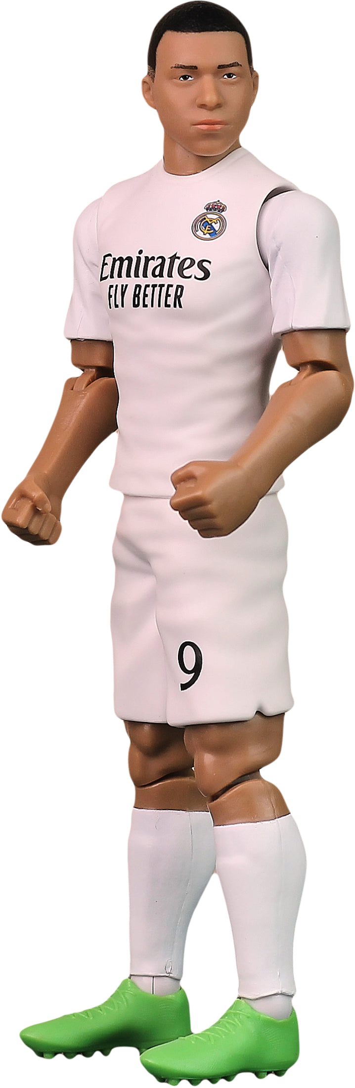 Banbo Toys SOCKERS Real Madrid CF Kylian Mbappe 8" Collectible Soccer Action Figure