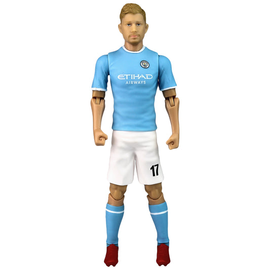 Banbo Toys SOCKERS Manchester City F.C. Kevin De Bruyne 8" Collectible Soccer Action Figure