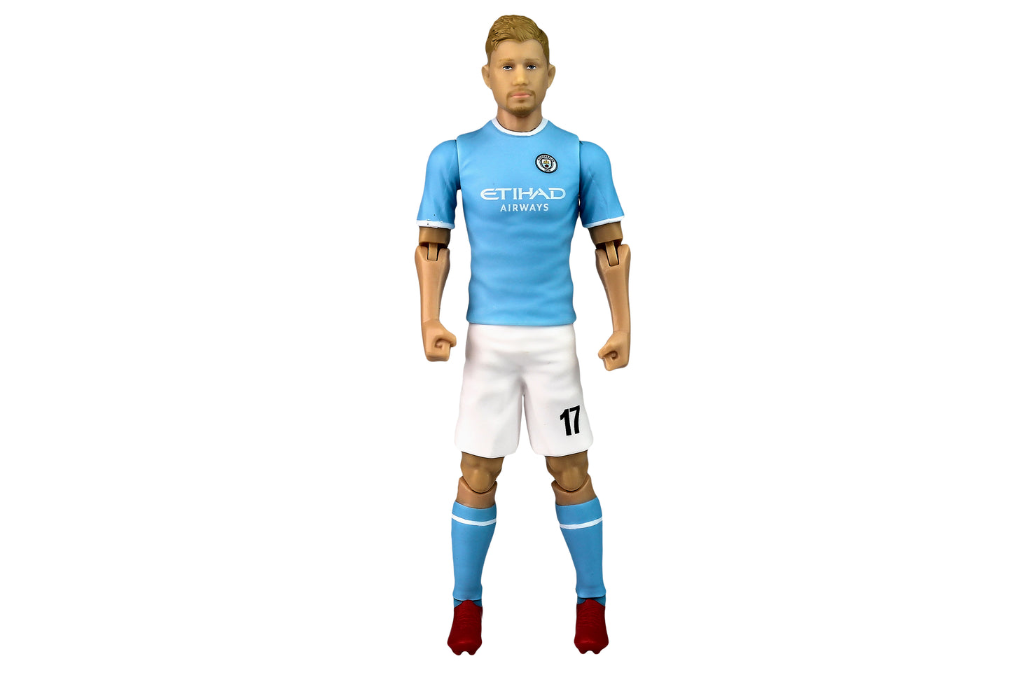 Banbo Toys SOCKERS Manchester City F.C. Kevin De Bruyne 8" Collectible Soccer Action Figure