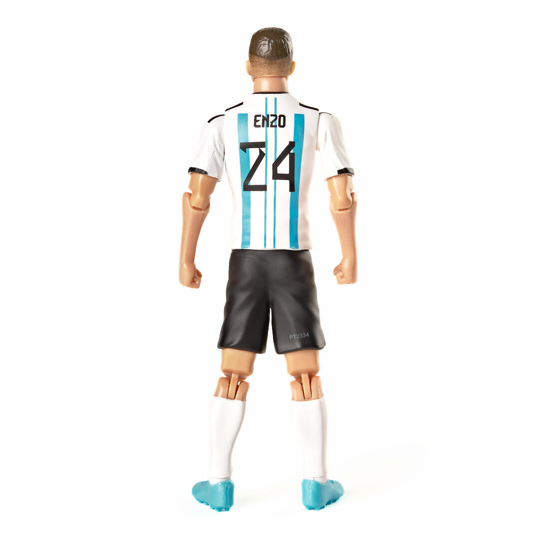 Banbo Toys SOCKERS Argentina AFA Enzo Fernandez 8" Collectible Soccer Action Figure