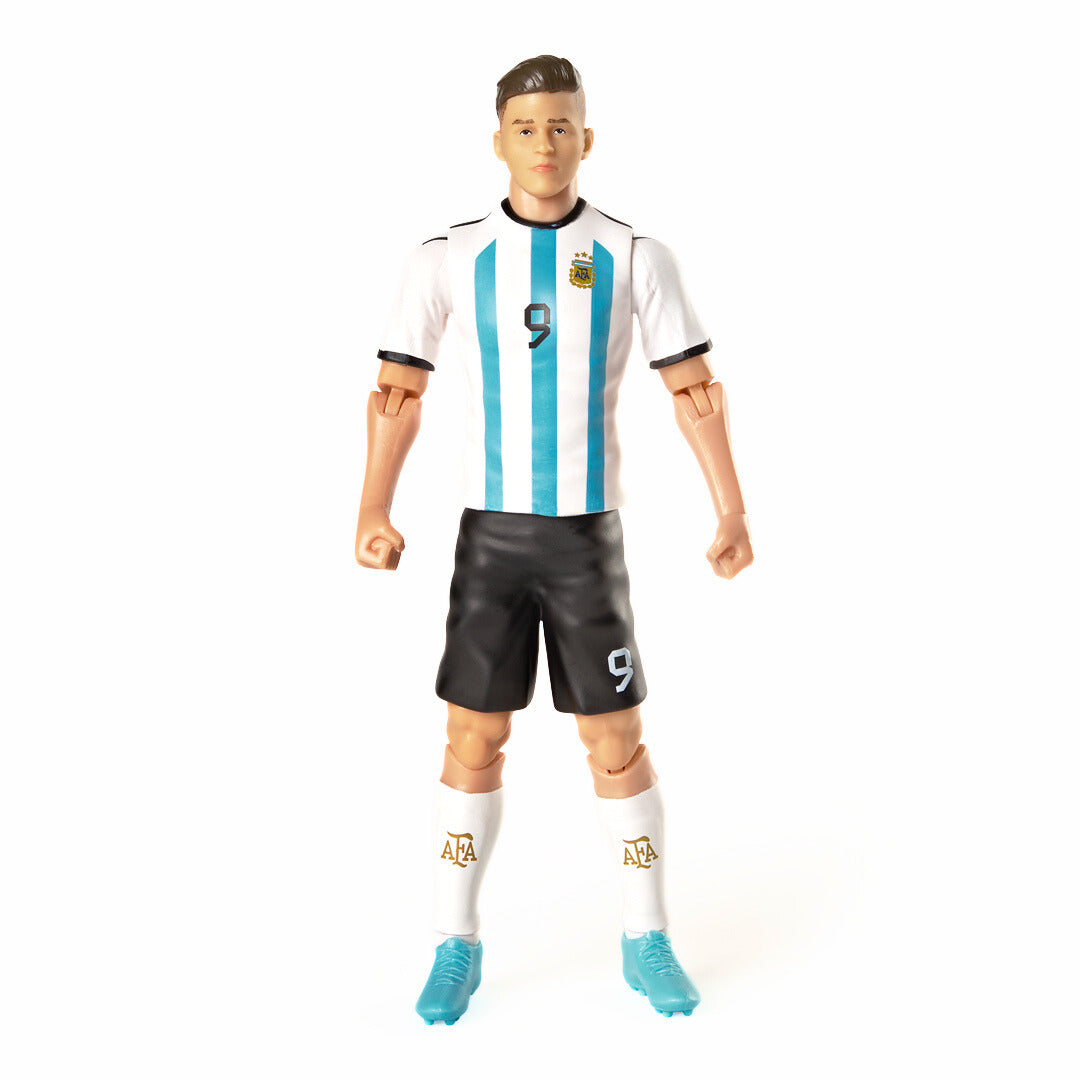 Banbo Toys SOCKERS Argentina AFA Julian Alvarez 8" Collectible Soccer Action Figure