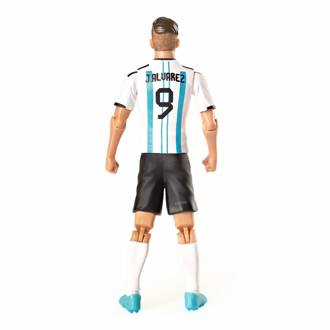 Banbo Toys SOCKERS Argentina AFA Julian Alvarez 8" Collectible Soccer Action Figure