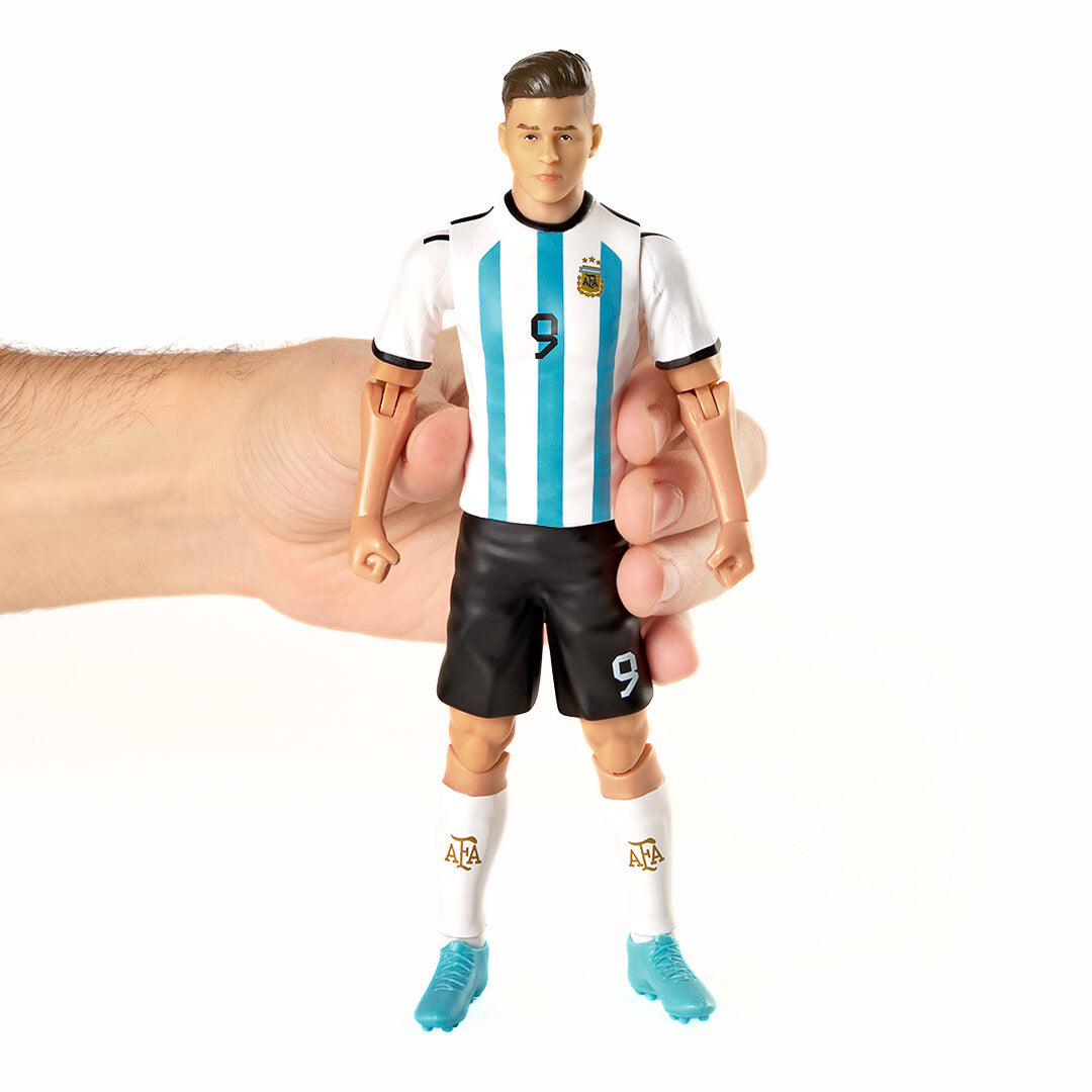 Banbo Toys SOCKERS Argentina AFA Julian Alvarez 8" Collectible Soccer Action Figure
