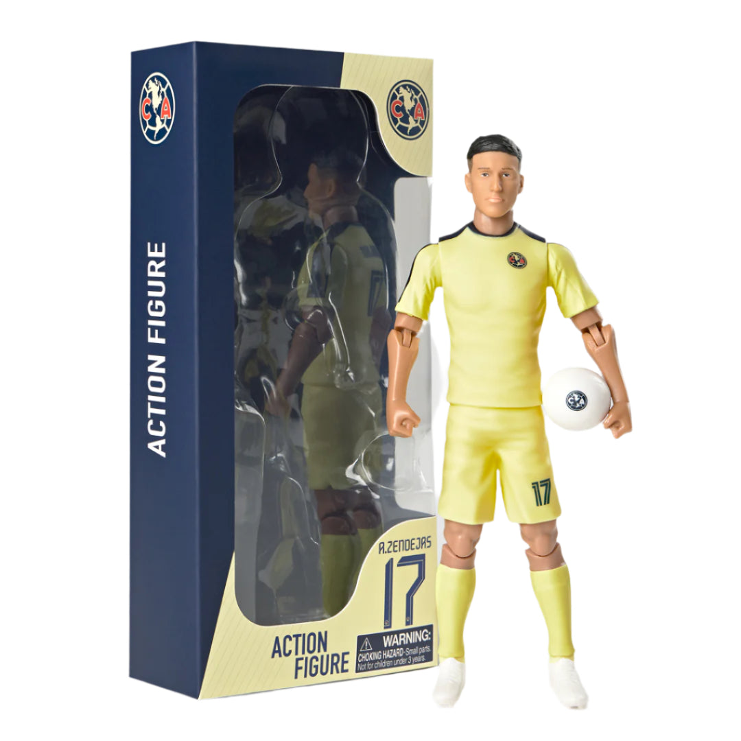 Banbo Toys SOCKERS Club América Alejandro Zendejas 8" Collectible Soccer Action Figure