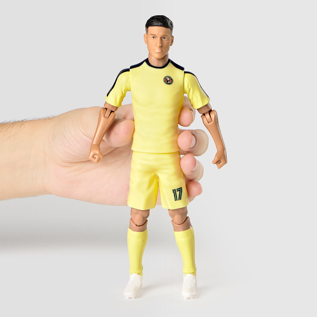 Banbo Toys SOCKERS Club América Alejandro Zendejas 8" Collectible Soccer Action Figure