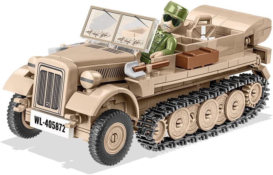 COBI Historical Collection World War II Sd.Kfz.10 DEMAG D7 Vehicle