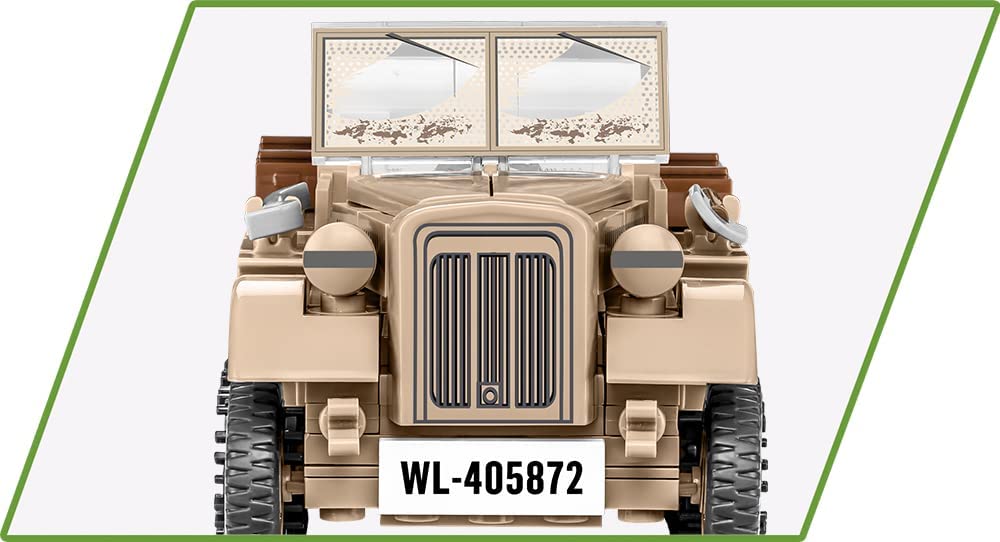 COBI Historical Collection World War II Sd.Kfz.10 DEMAG D7 Vehicle