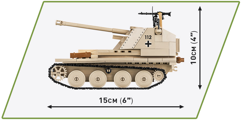 COBI Historical Collection WWII MARDER III Ausf. M Tank