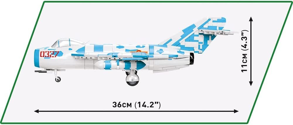 COBI Historical Collection Vietnam War MIG-17 NATO CODE "FRESCO"