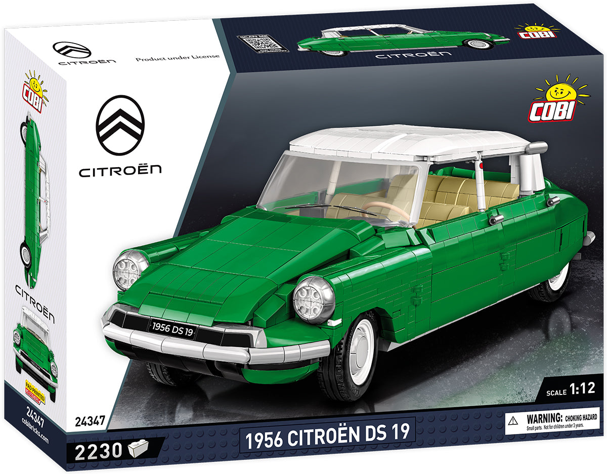 COBI Cars 1:12 Scale 1956 Citroën DS 19 Vehicle