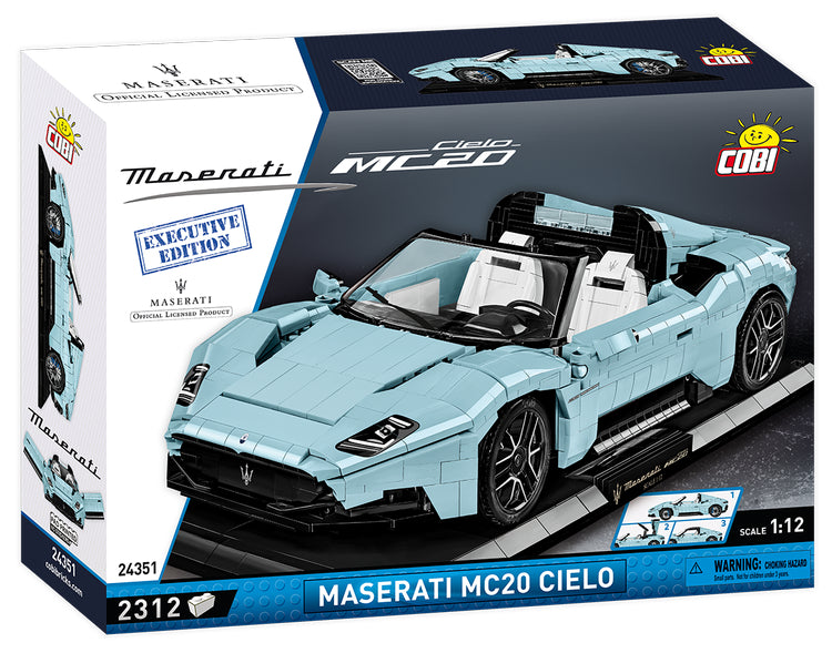 COBI Maserati Collection MASERATI MC20 CIELO Vehicle - EXECUTIVE EDITION