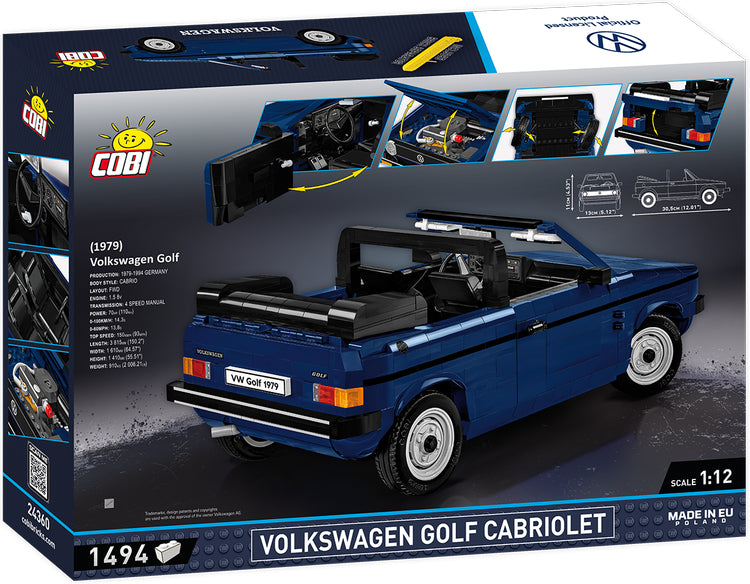 COBI Volkswagen Golf Cabriolet (1979-1993) Vehicle