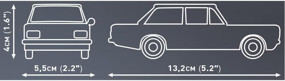 COBI Opel Collection OPEL REKORD C - SCHWARZE WITWE Vehicle