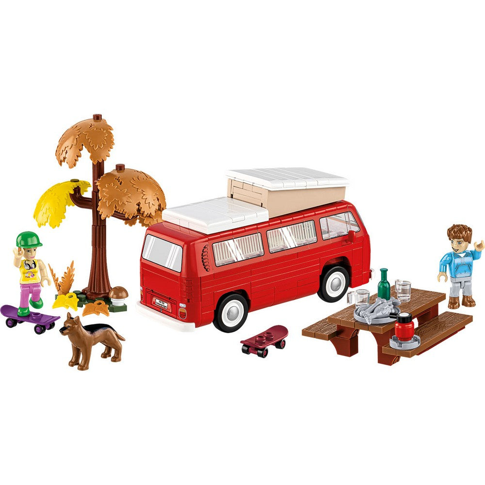 COBI Action Town Volkswagen T2A Camper Building Set