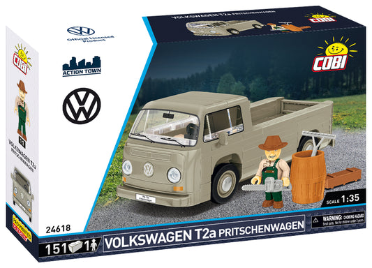 COBI Action Town Volkswagen T2A PRITSCHENWAGEN Vehicle