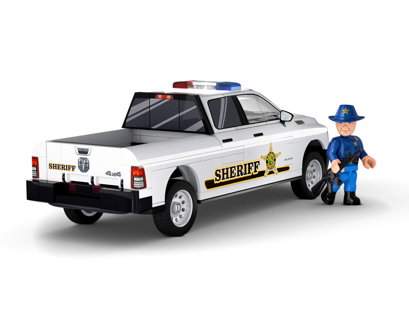 COBI RAM 1500 Hemi Sheriff Building Set, 211 Pieces
