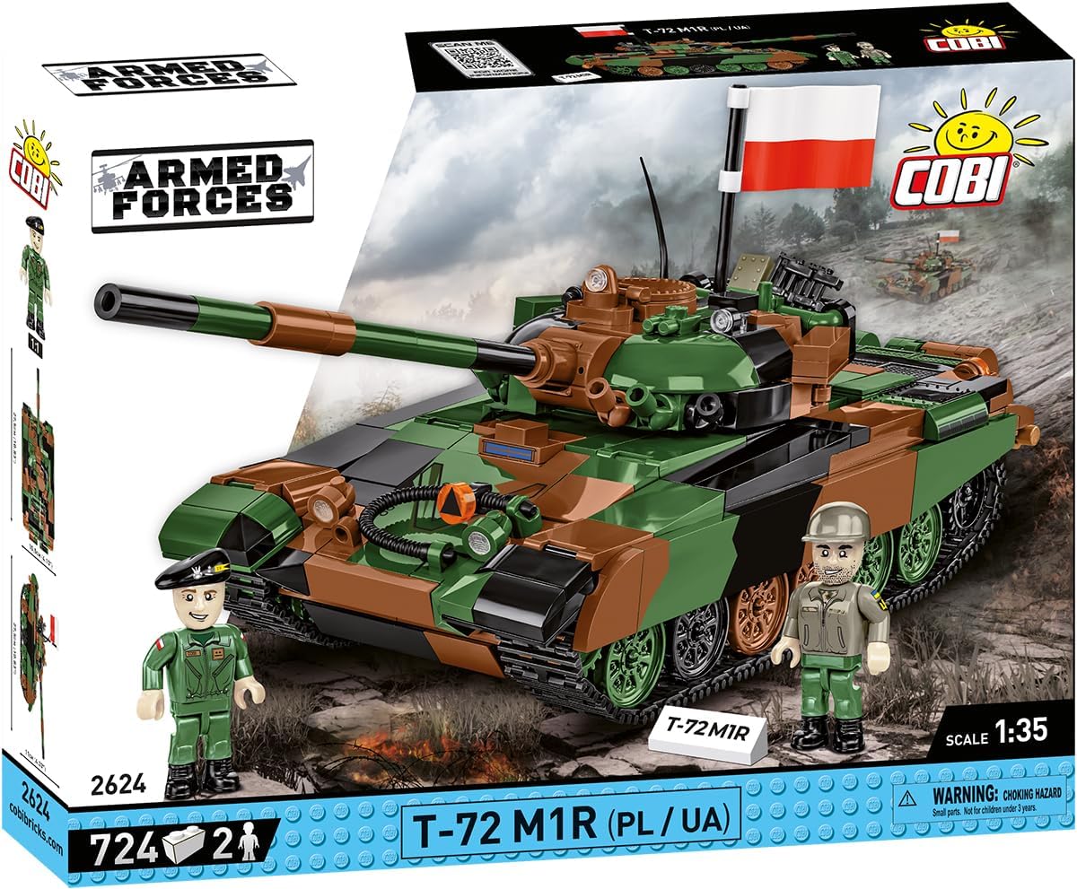 COBI Armed Forces T-72 M1R (PL/UA) Tank