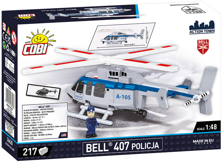 COBI Action Town Bell 407 - Police